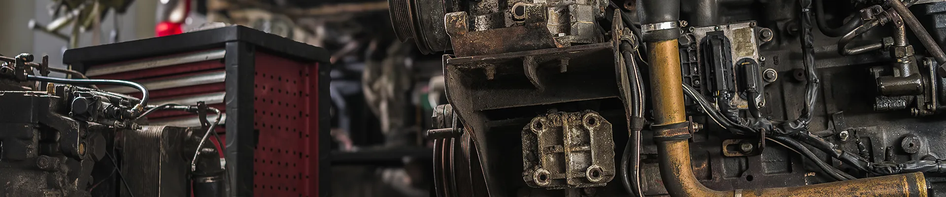 A close-up of a heavy duty clutch.