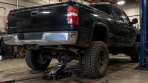 Can you jack up a truck by the rear differential