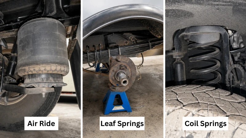 Types of truck suspension