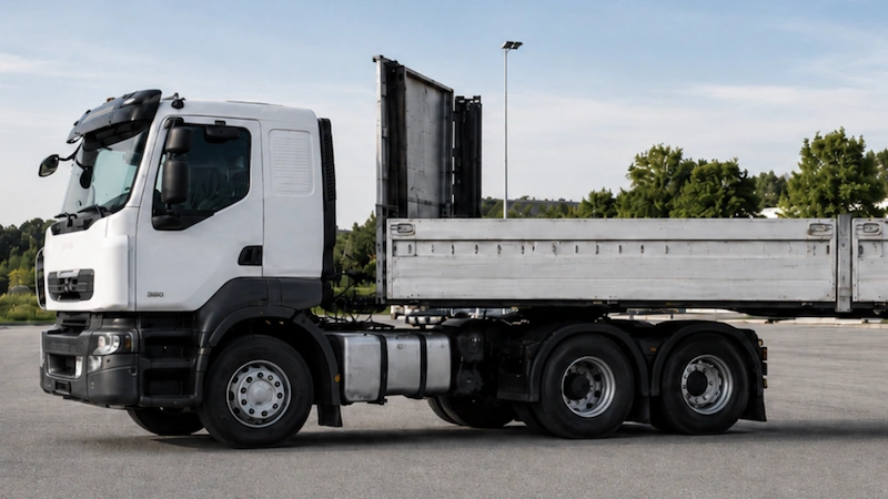 Truck tire pressure for towing