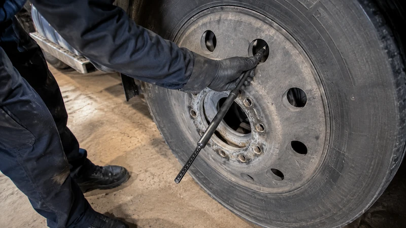 Truck tire pressure