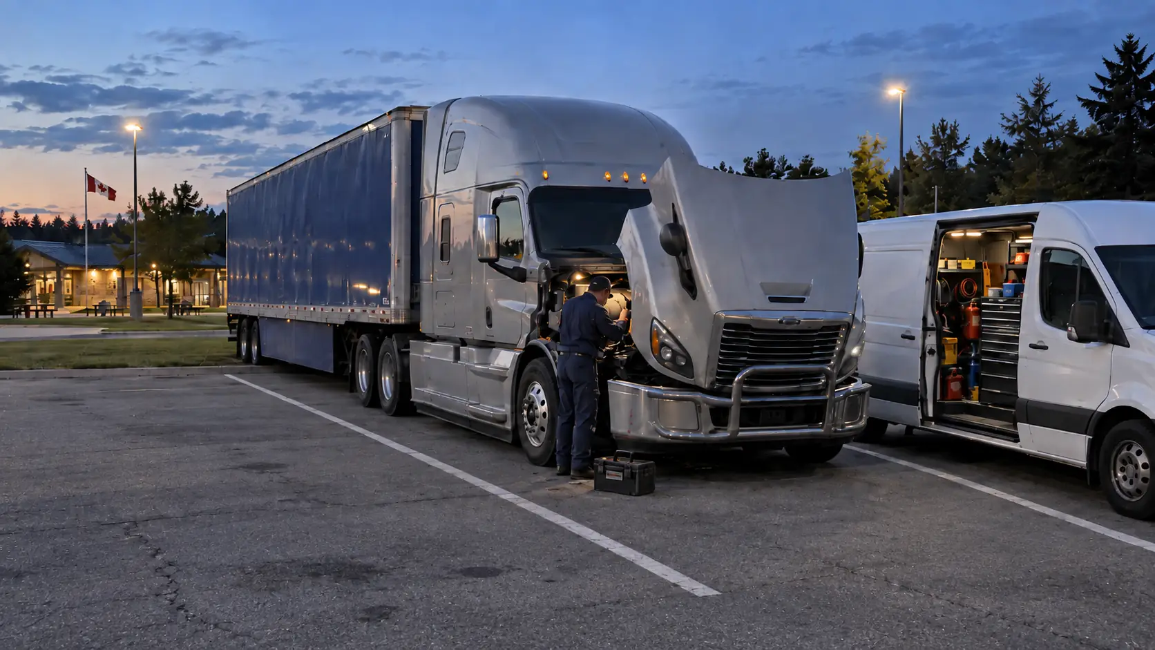 Mobile truck and trailer repair woodstock